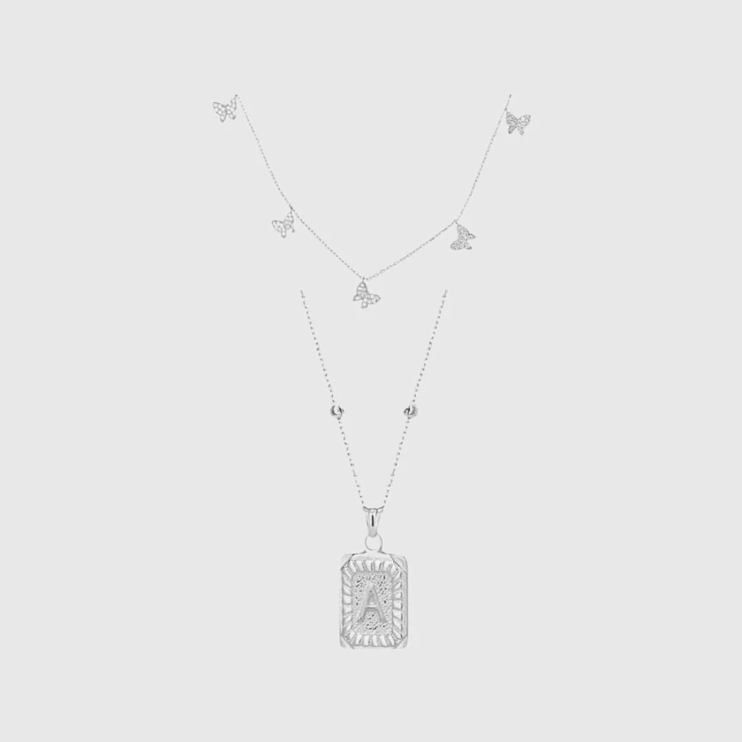 Buchstabenplatte & Butterfly Chain Set - Image 6