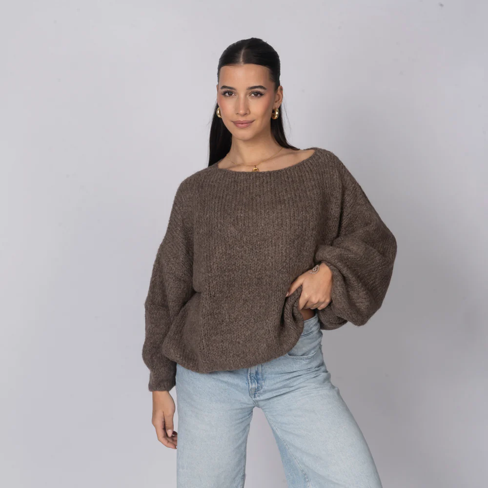 Casual Off-Shoulder Pullover - Image 20