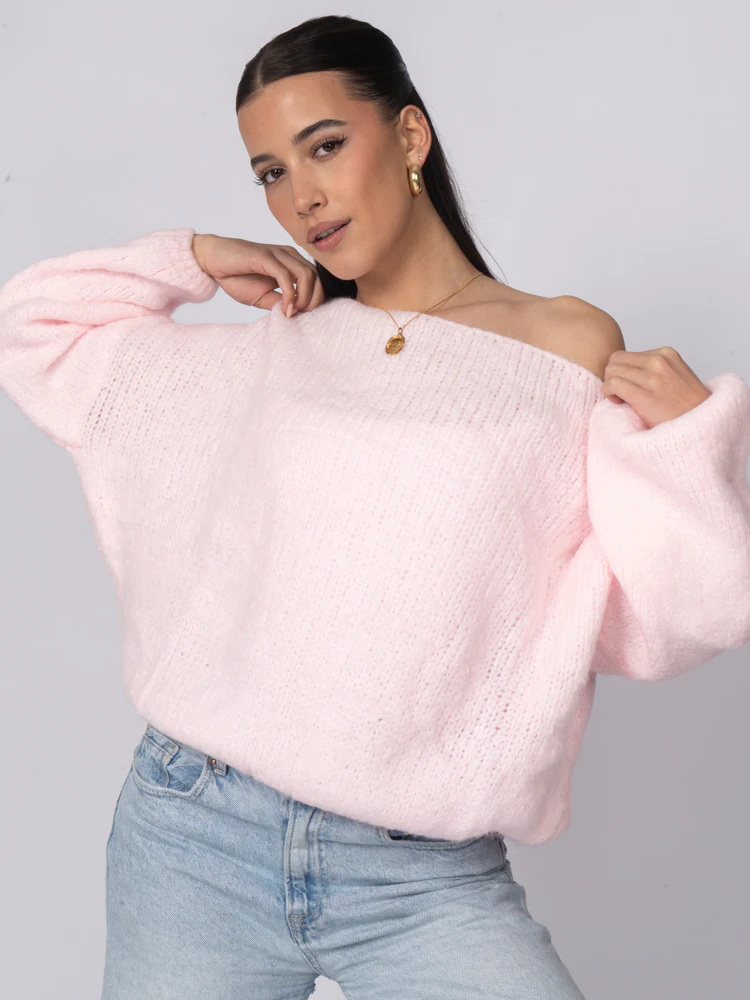 Casual Off-Shoulder Pullover - Image 22