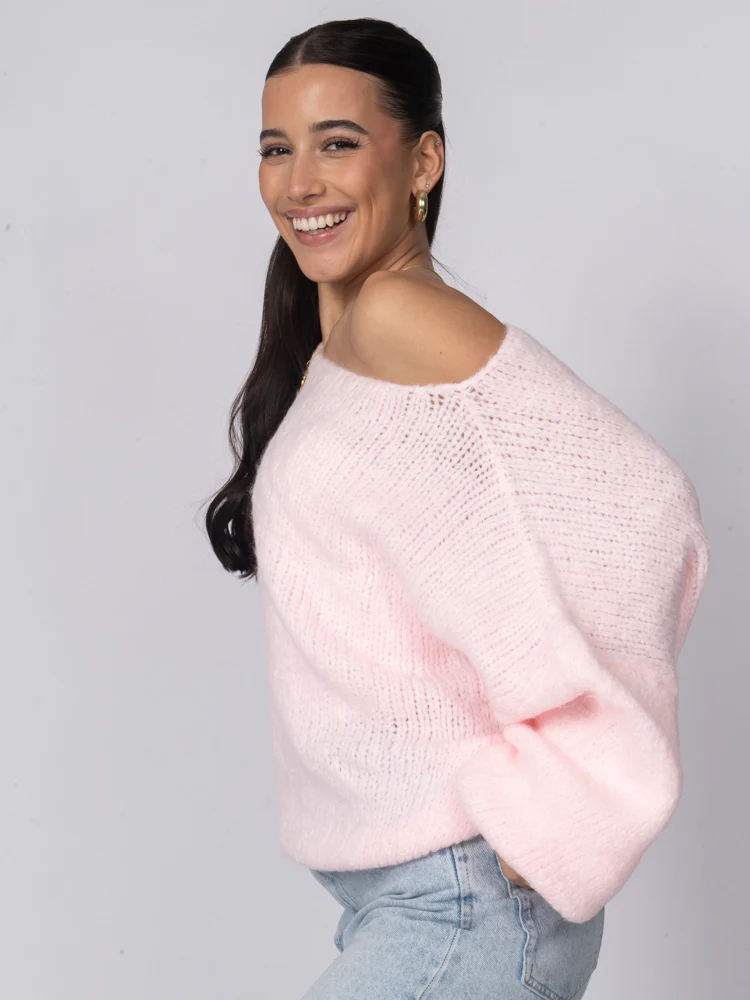 Casual Off-Shoulder Pullover - Image 23