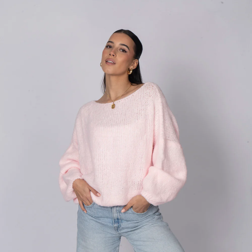 Casual Off-Shoulder Pullover - Image 24