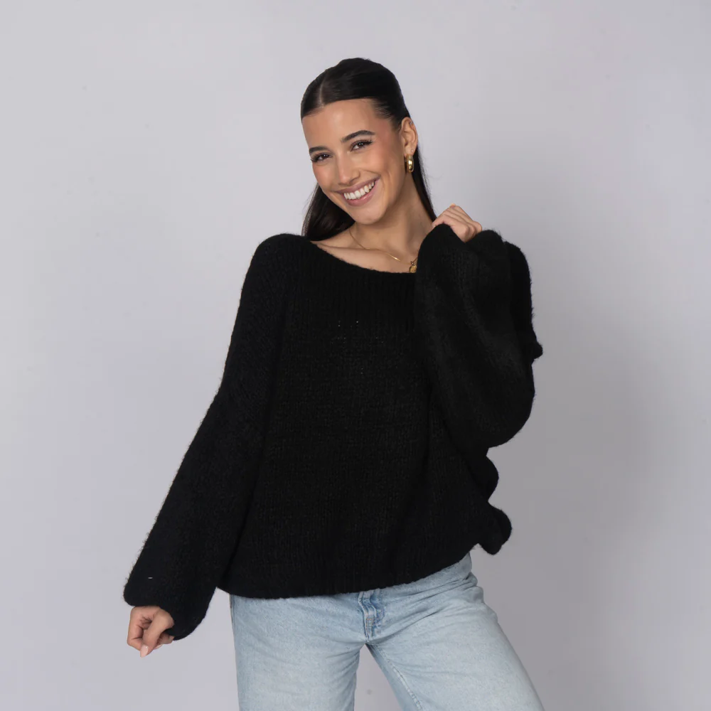 Casual Off-Shoulder Pullover - Image 27