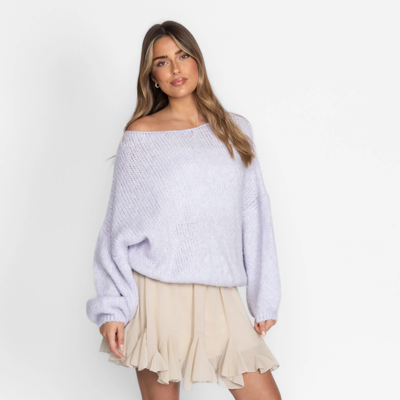 Casual Off-Shoulder Pullover - Image 37