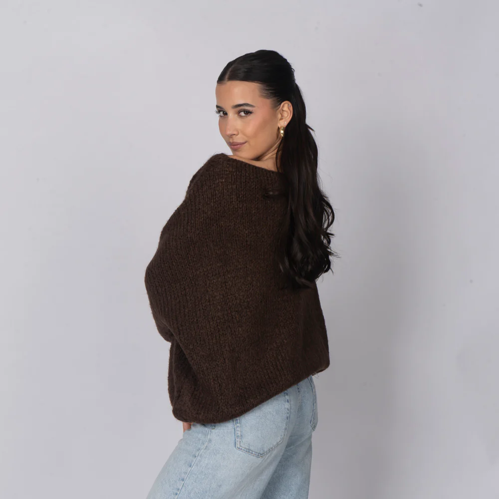 Casual Off-Shoulder Pullover - Image 44
