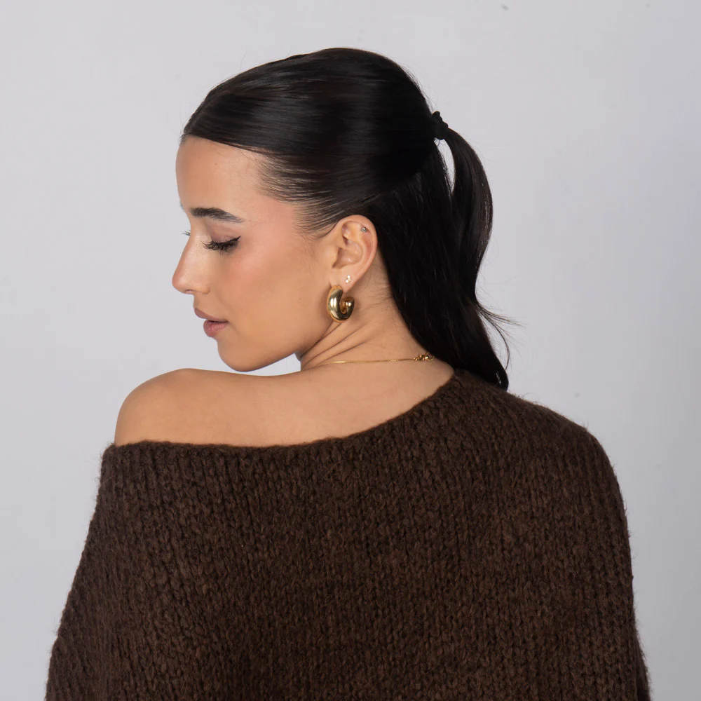 Casual Off-Shoulder Pullover - Image 45