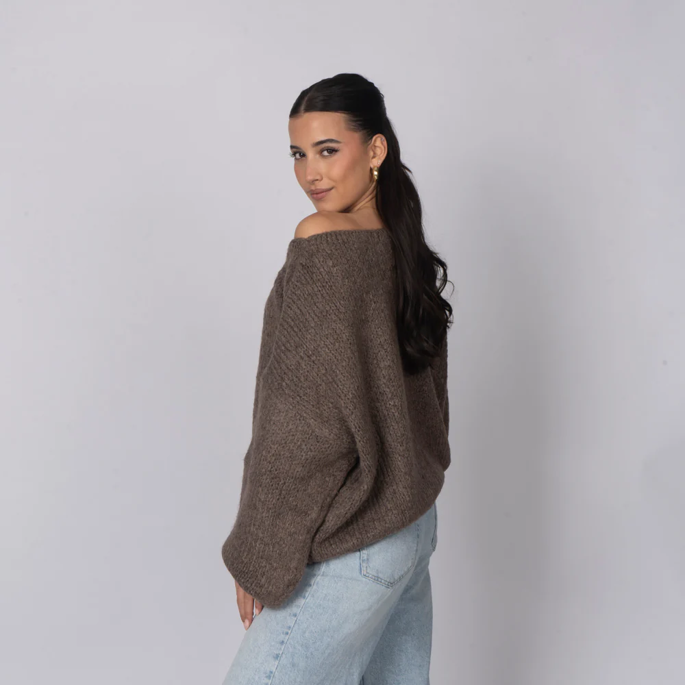 Casual Off-Shoulder Pullover - Image 46