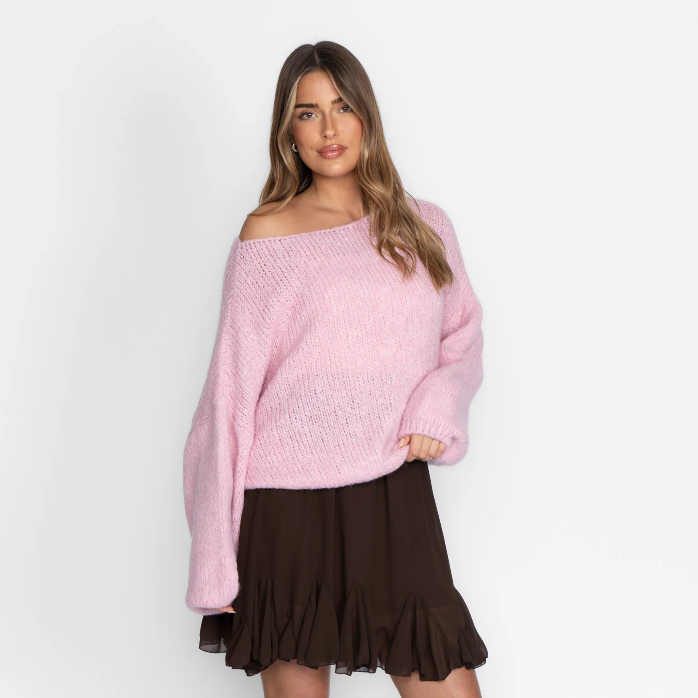 Casual Off-Shoulder Pullover - Image 7