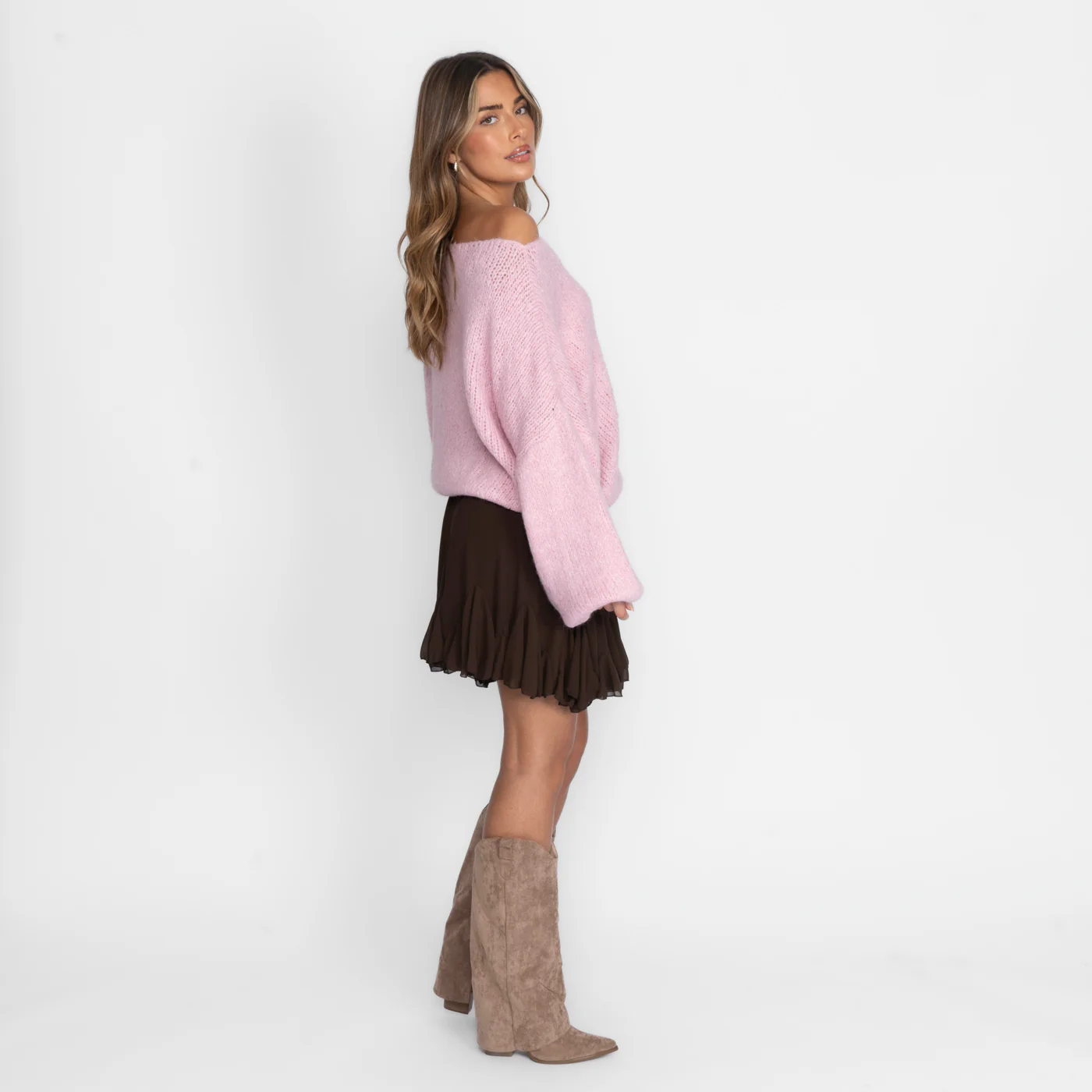 Casual Off-Shoulder Pullover - Image 8