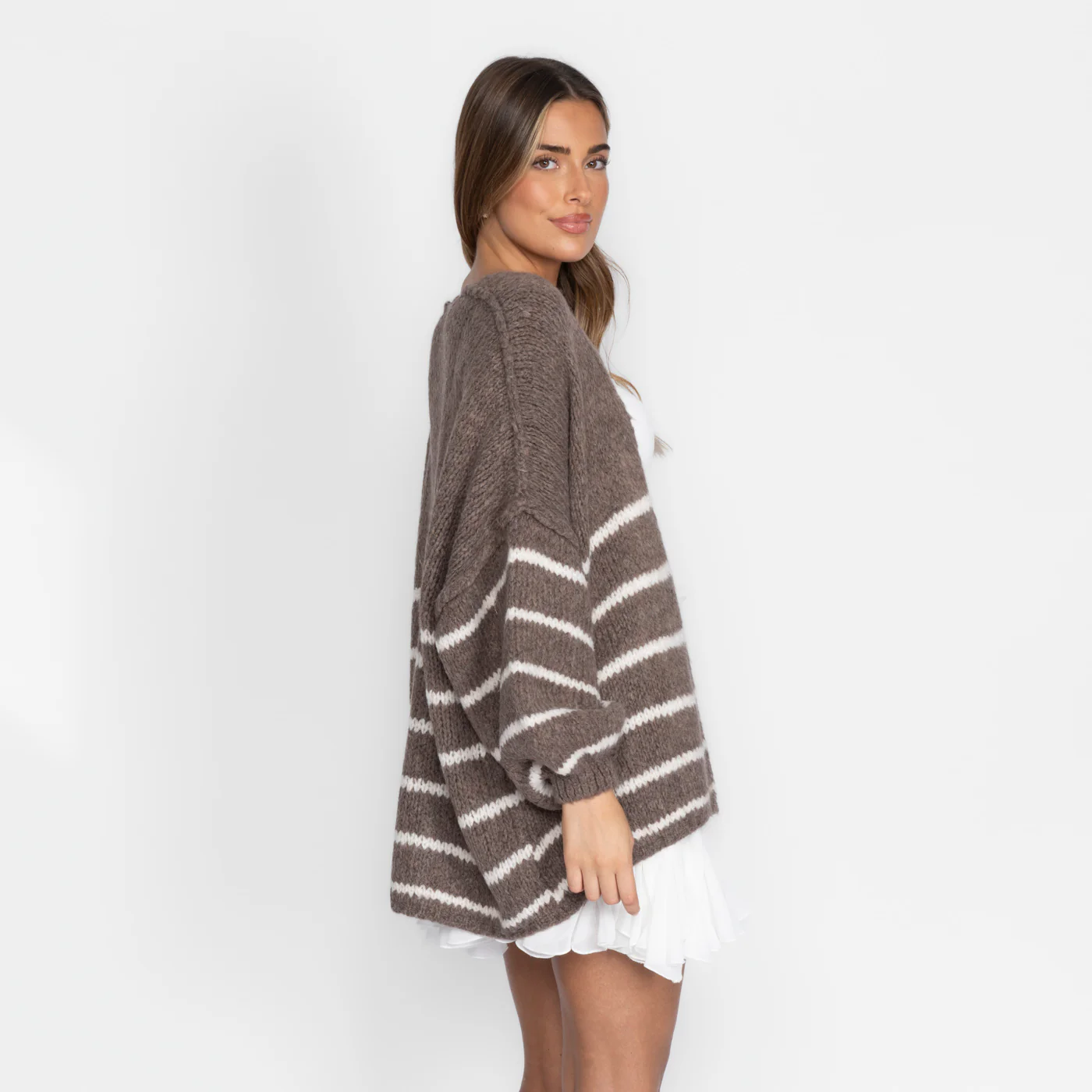 CasualCozy Cardigan Gestreift - Image 3