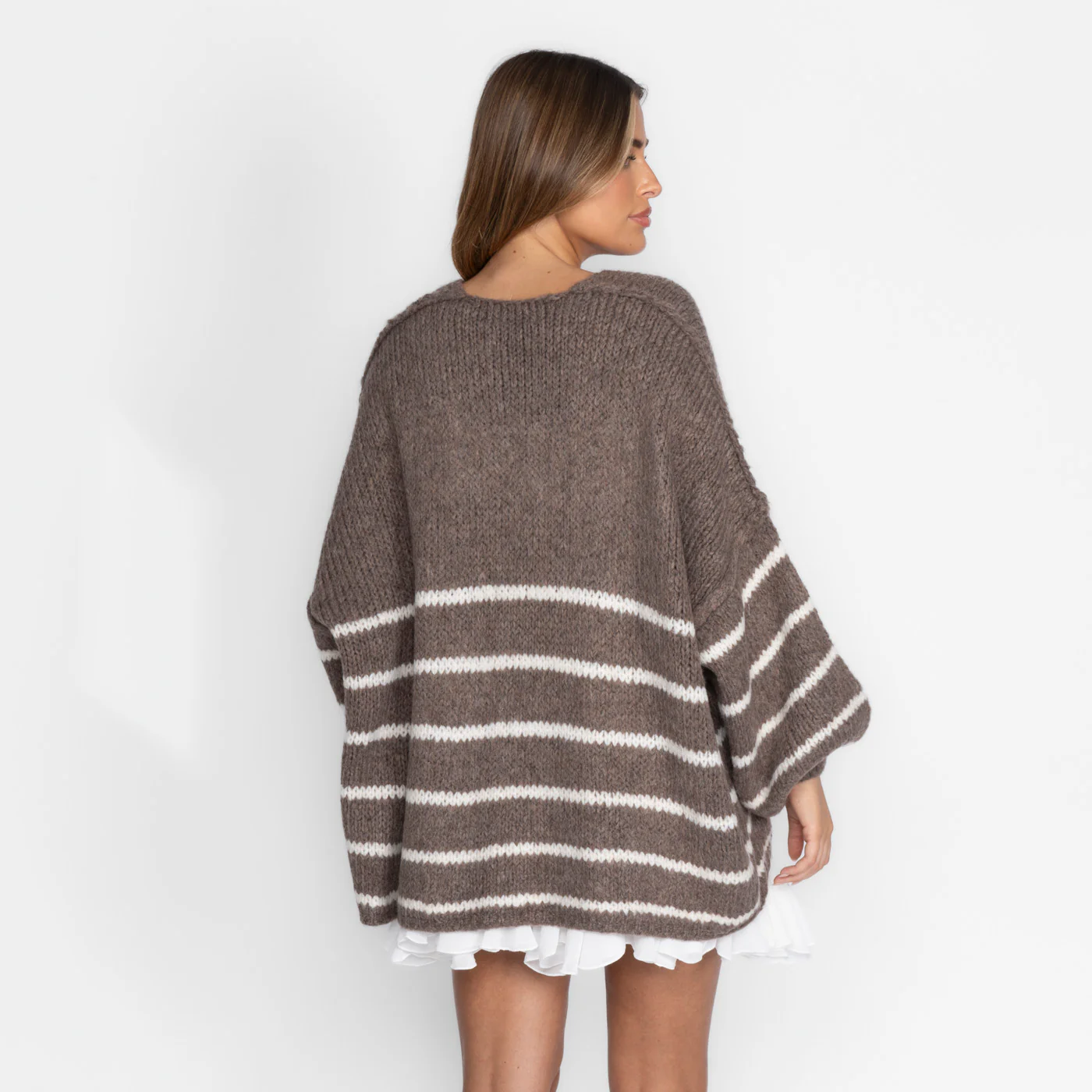 CasualCozy Cardigan Gestreift - Image 4