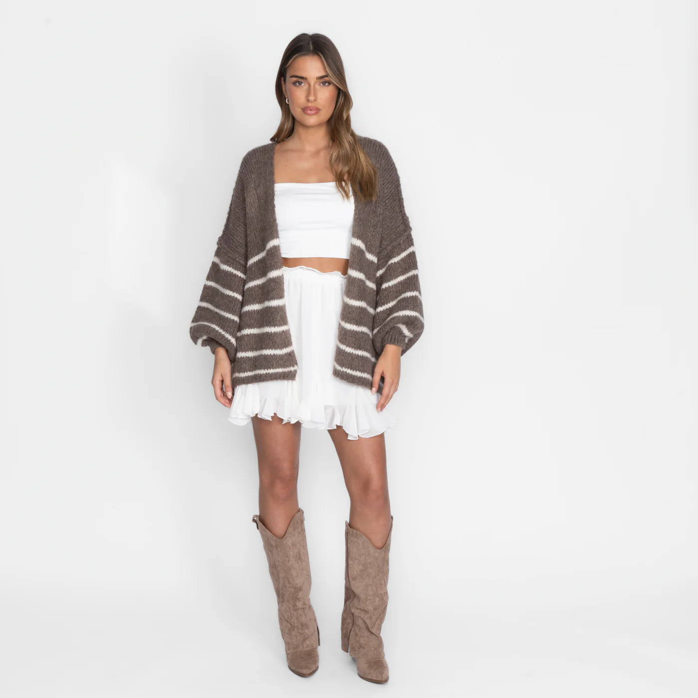 CasualCozy Cardigan Gestreift - Image 8