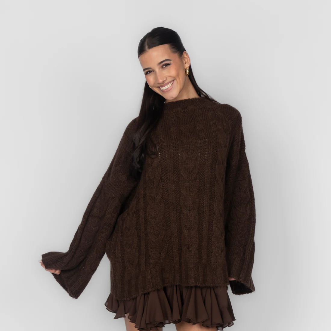 Chunky Oversize Strickpullover - Image 15