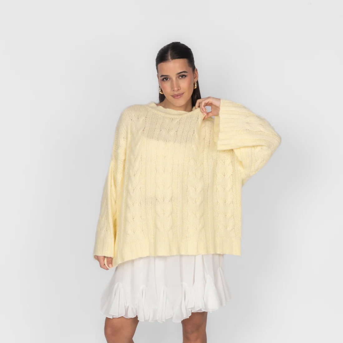 Chunky Oversize Strickpullover - Image 23