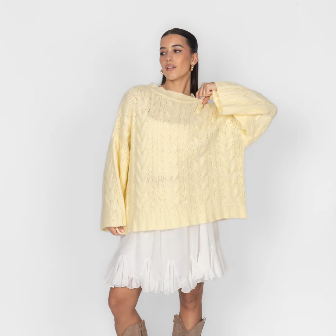 Chunky Oversize Strickpullover - Image 24