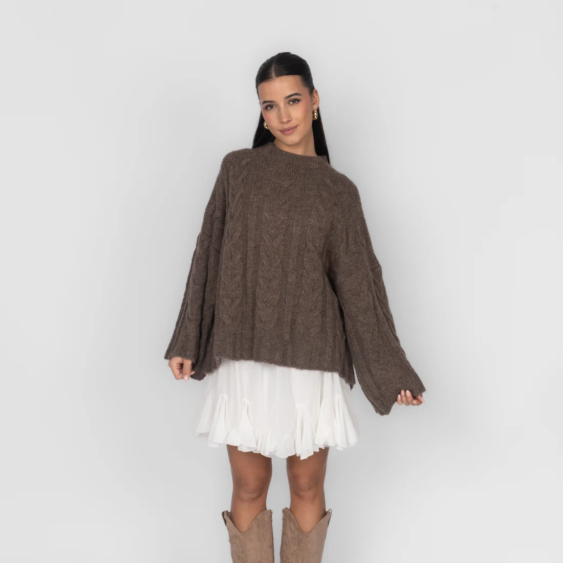 Chunky Oversize Strickpullover - Image 25