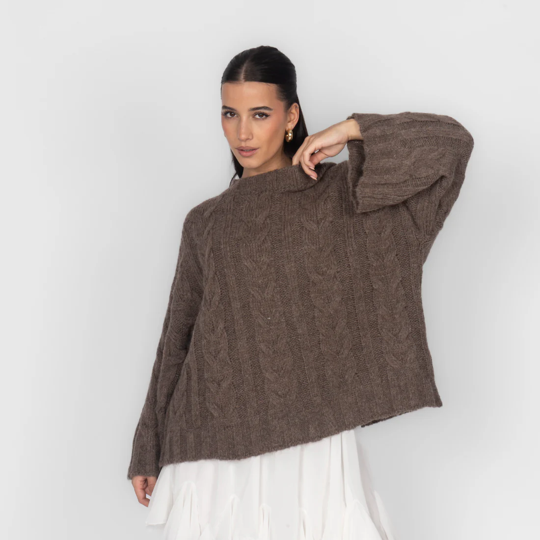 Chunky Oversize Strickpullover - Image 26
