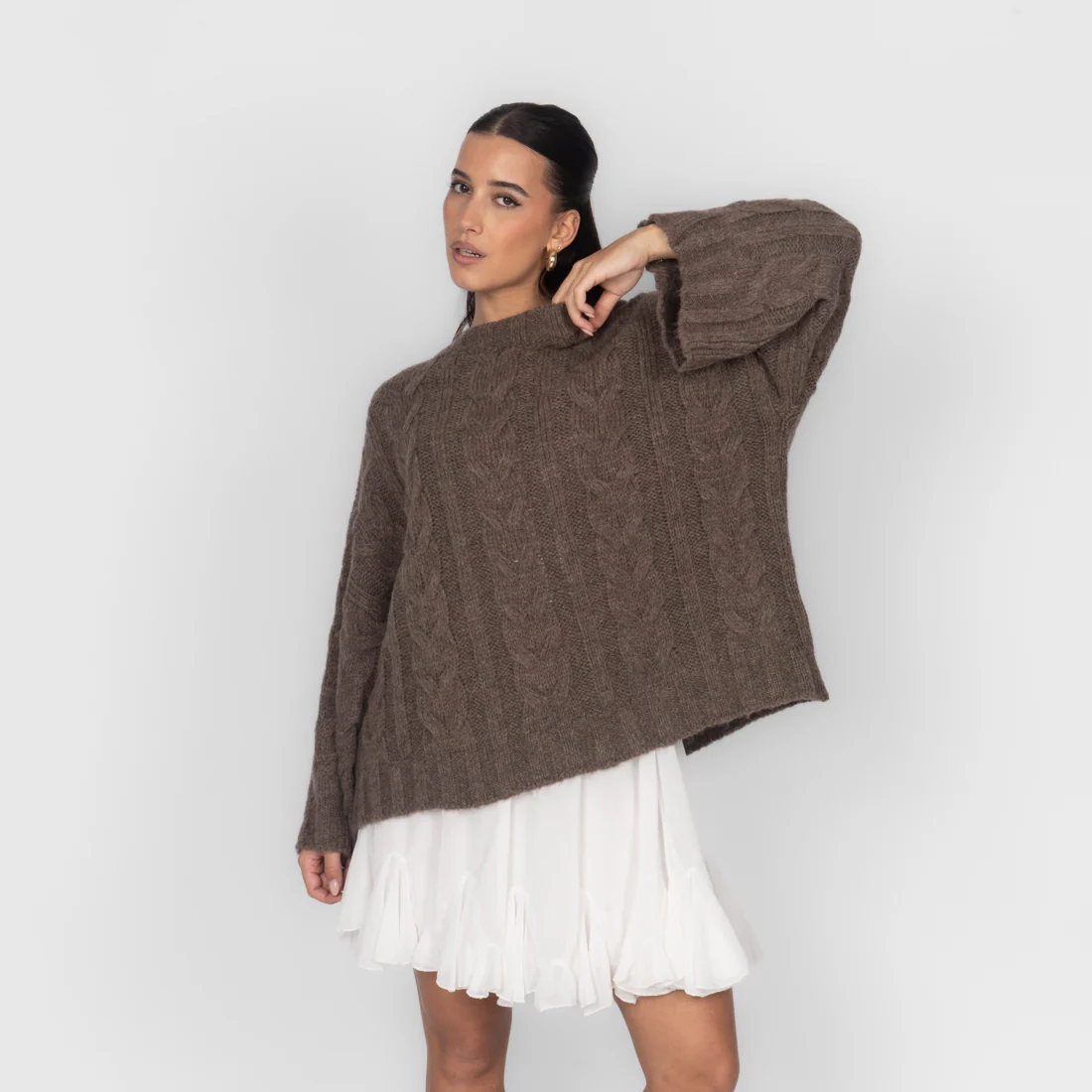 Chunky Oversize Strickpullover - Image 28