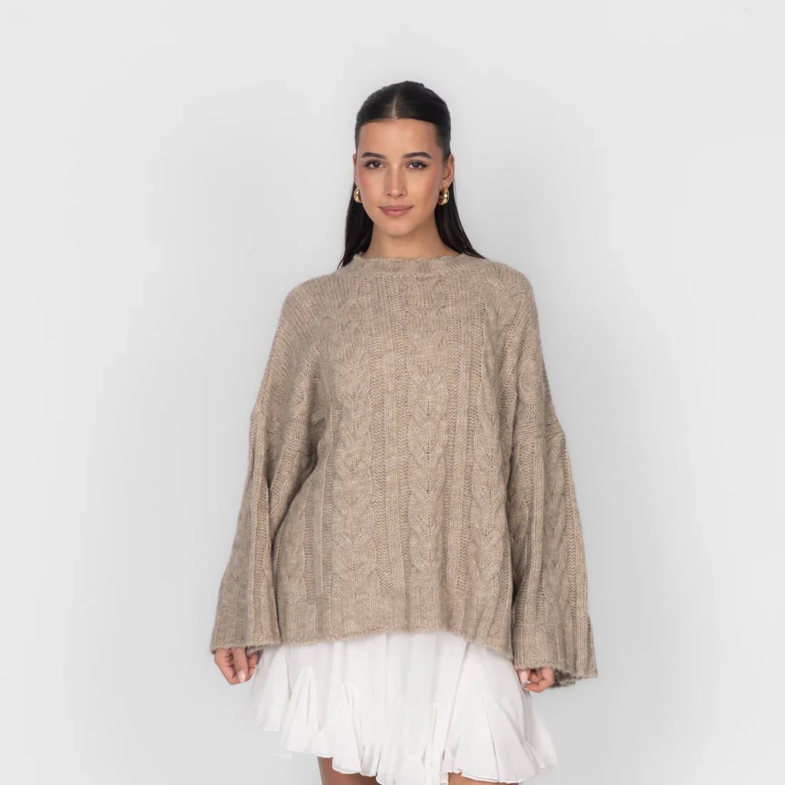 Chunky Oversize Strickpullover - Image 32