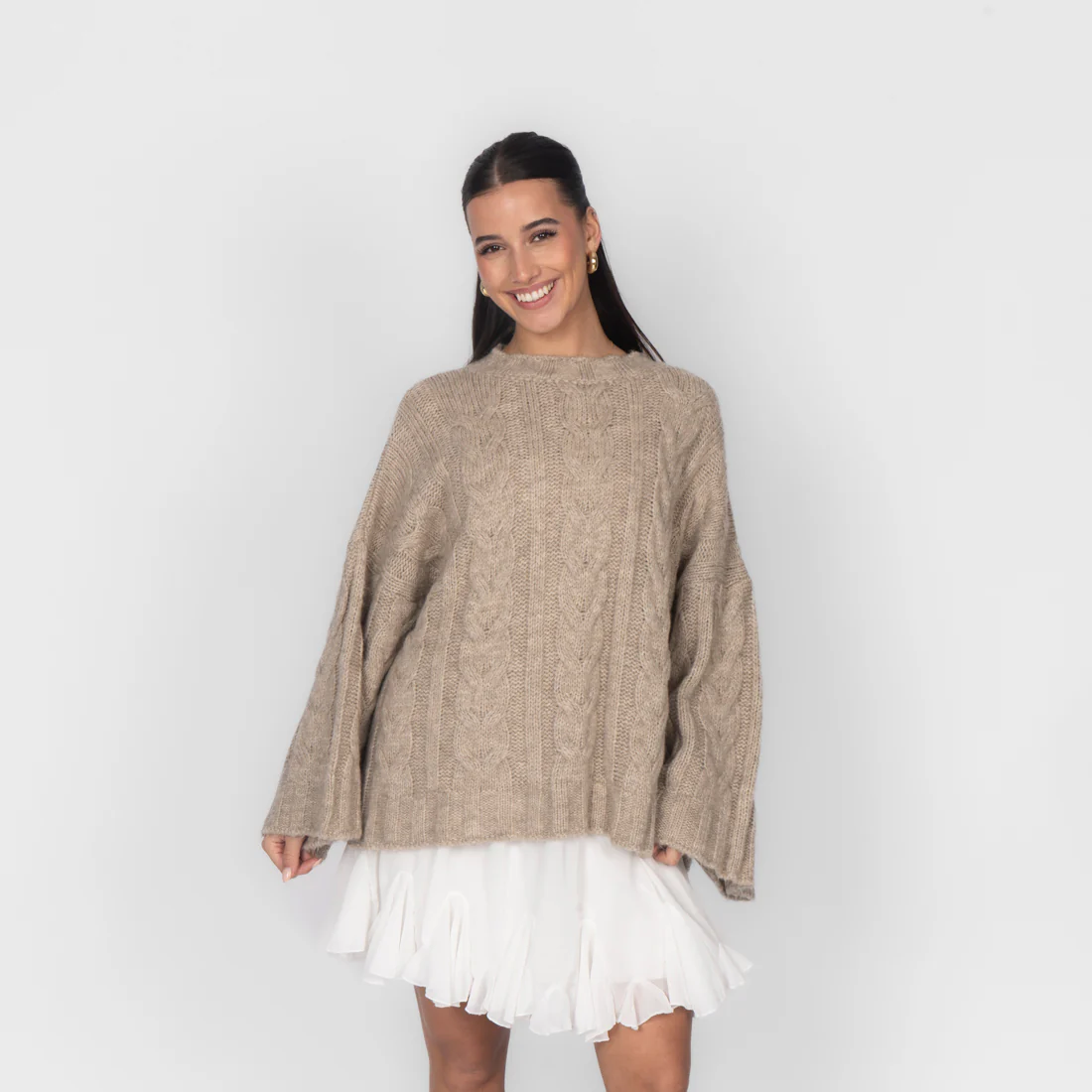 Chunky Oversize Strickpullover - Image 33