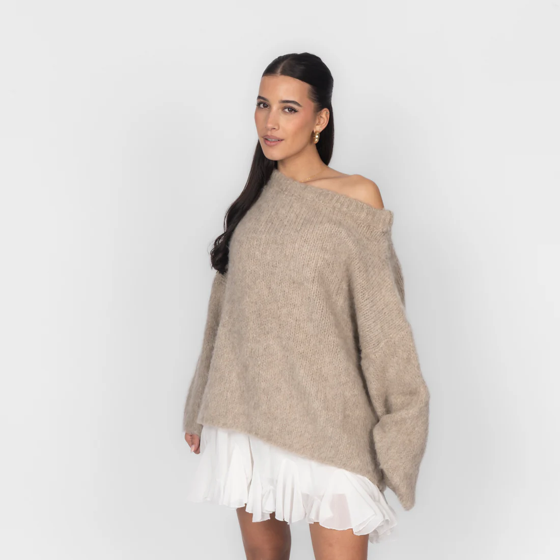 Chunky Oversize Strickpullover - Image 37