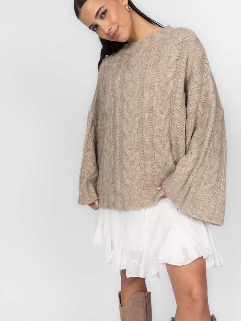 Chunky Oversize Strickpullover - Image 39