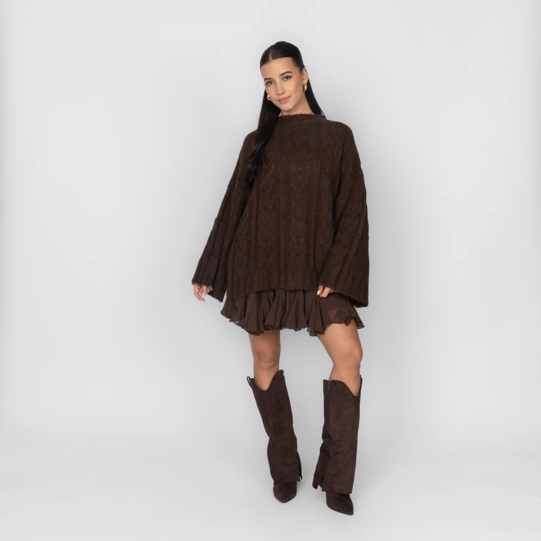 Chunky Oversize Strickpullover - Image 40
