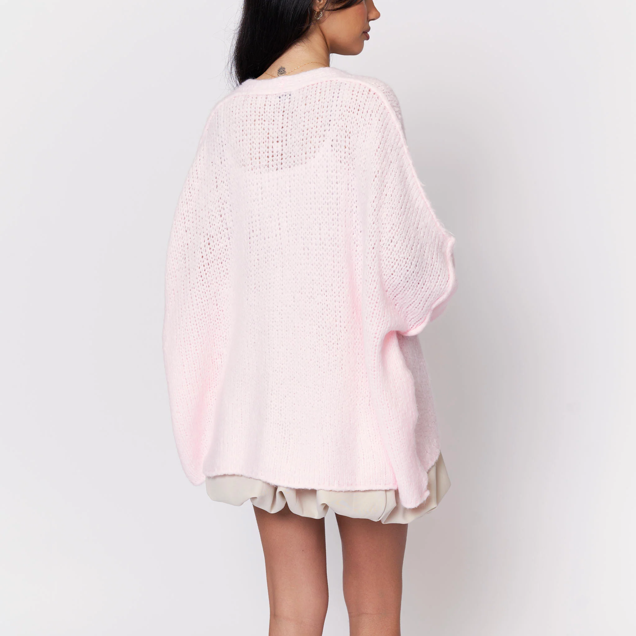 CozyGlam Oversize V-Cardigan - Image 12