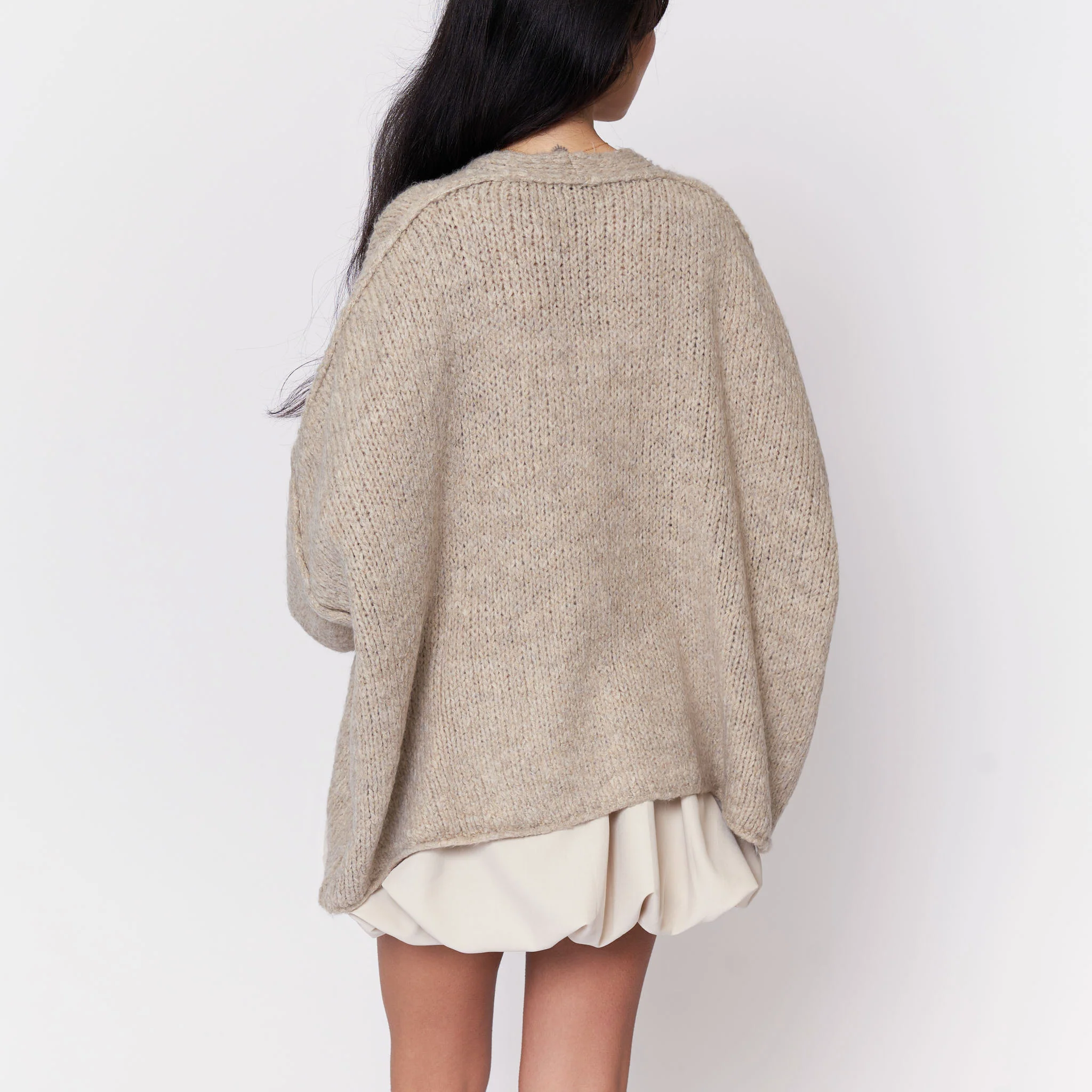 CozyGlam Oversize V-Cardigan - Image 33