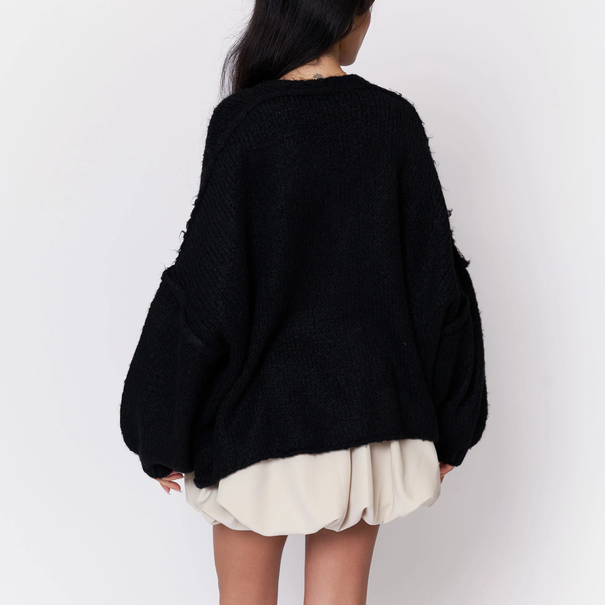 CozyGlam Oversize V-Cardigan - Image 37