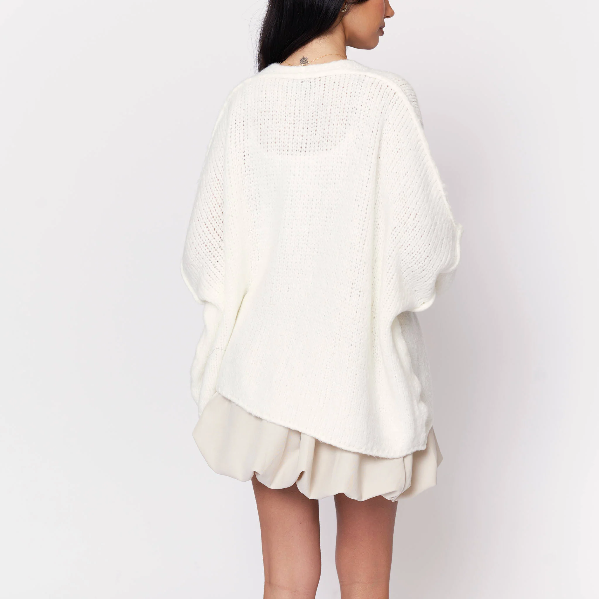 CozyGlam Oversize V-Cardigan - Image 43
