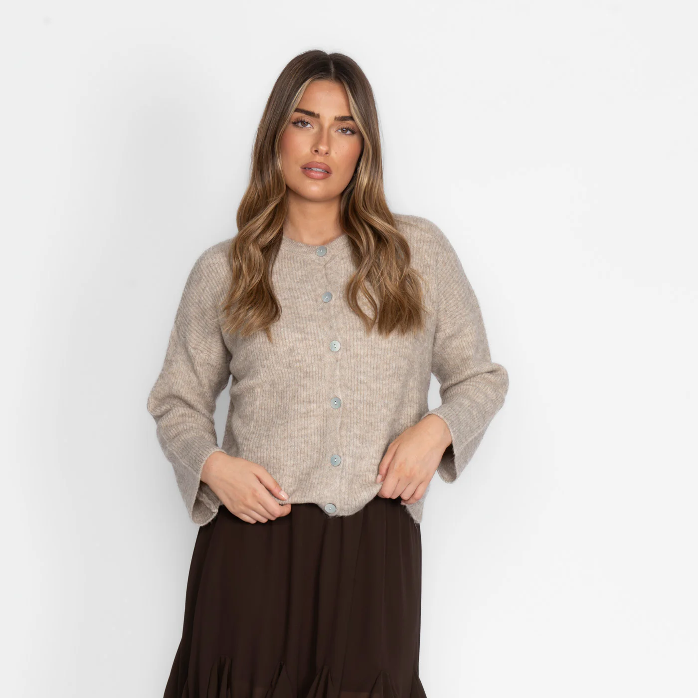 Essential Knit Langarm-Cardigan - Image 10