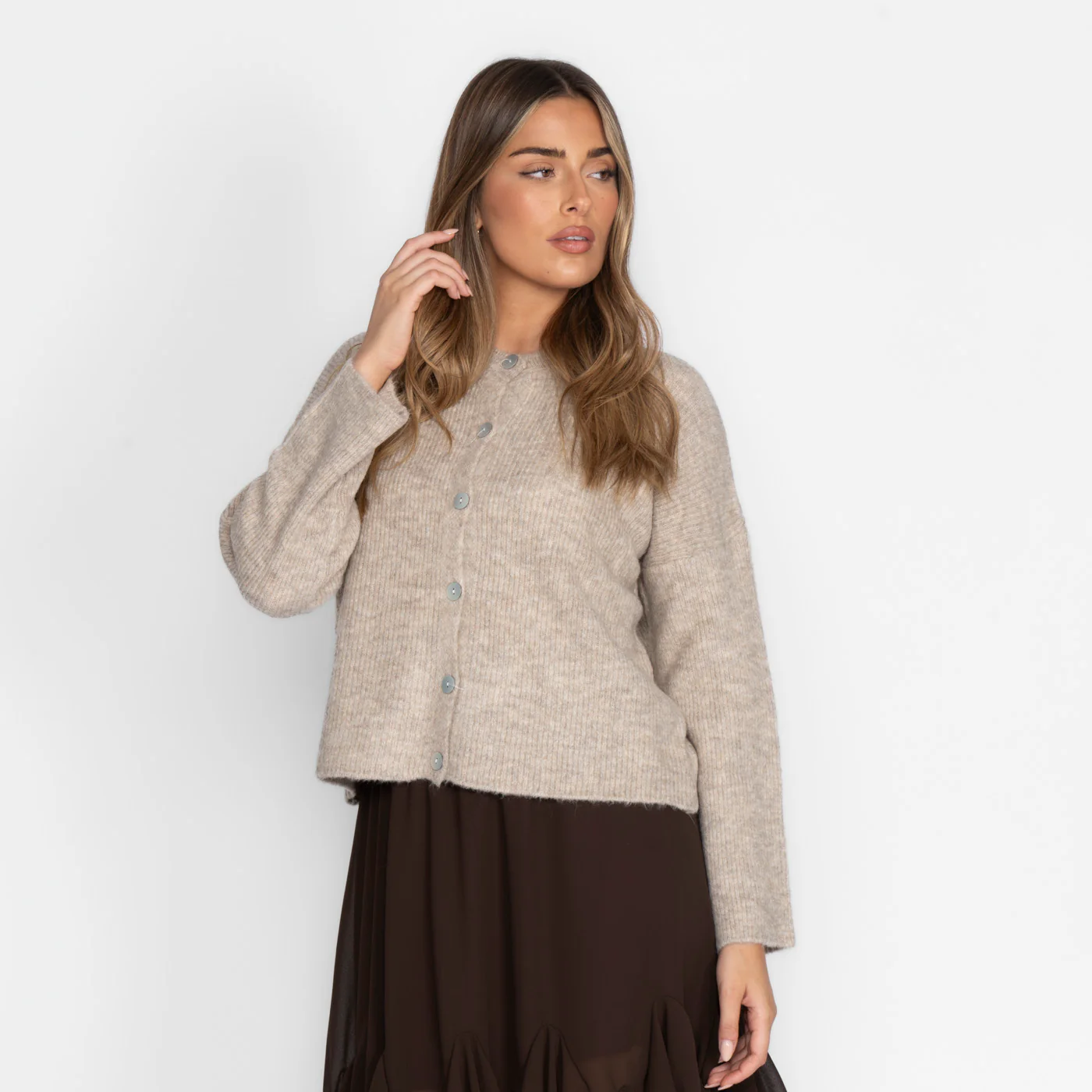 Essential Knit Langarm-Cardigan - Image 12