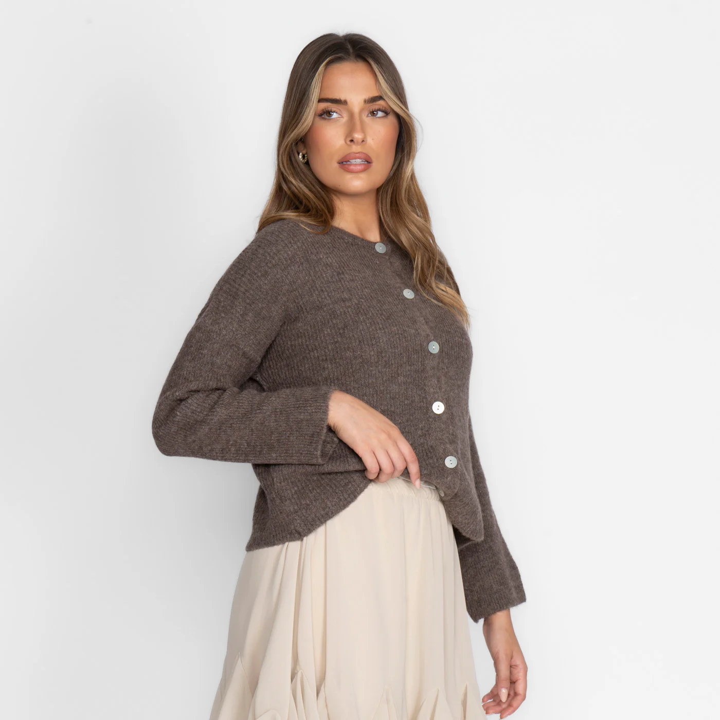 Essential Knit Langarm-Cardigan - Image 7
