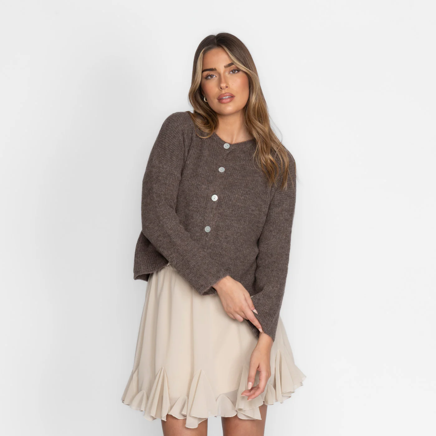 Essential Knit Langarm-Cardigan - Image 8