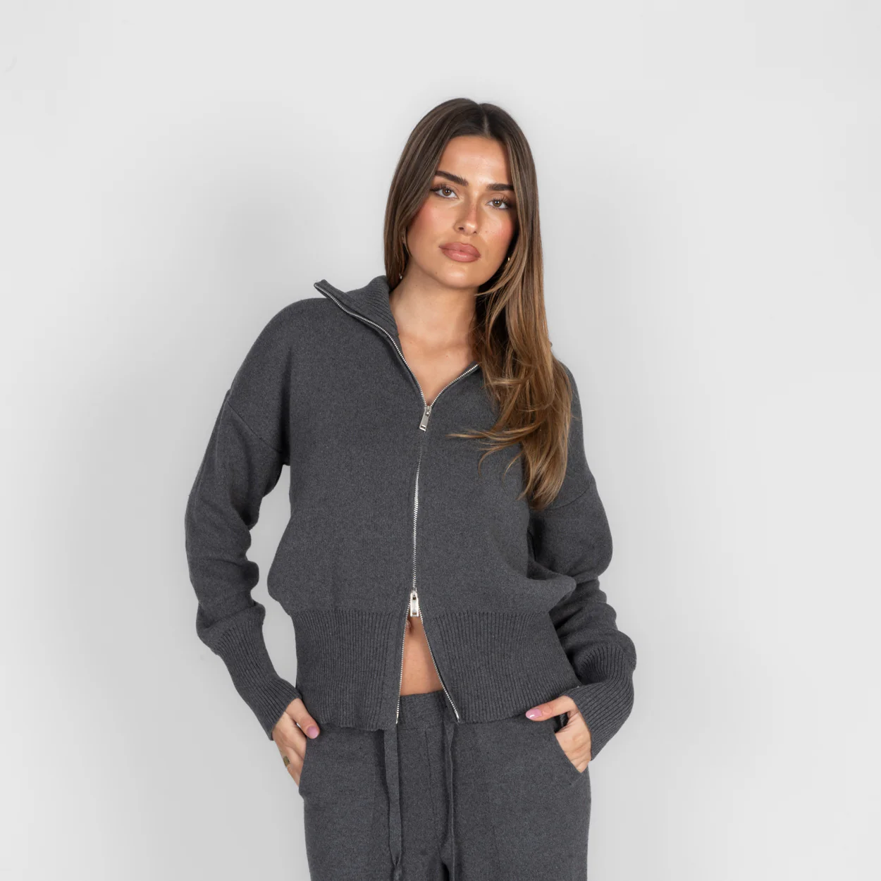 Everyday Lounge Zip Cardigan - Image 16