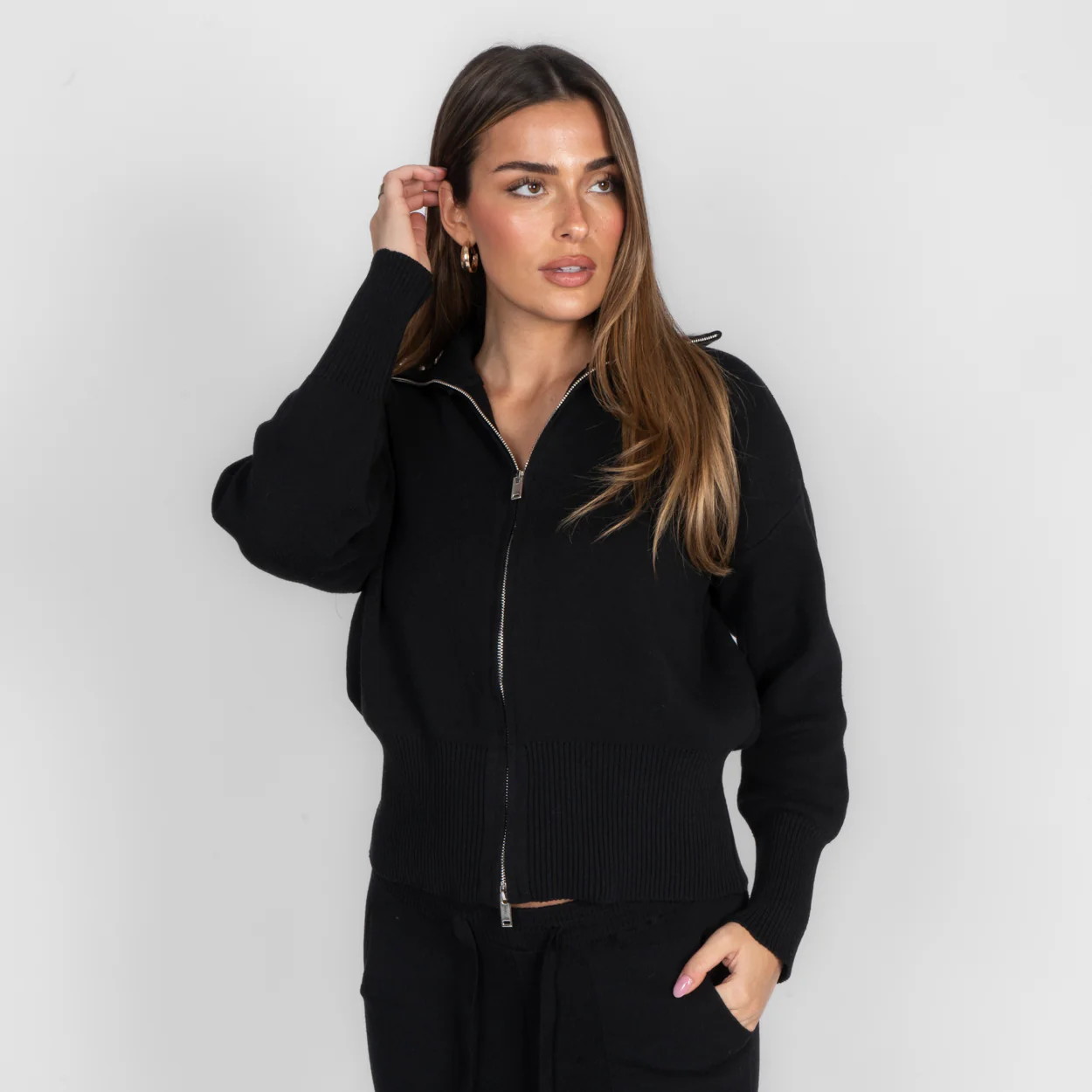 Everyday Lounge Zip Cardigan - Image 21