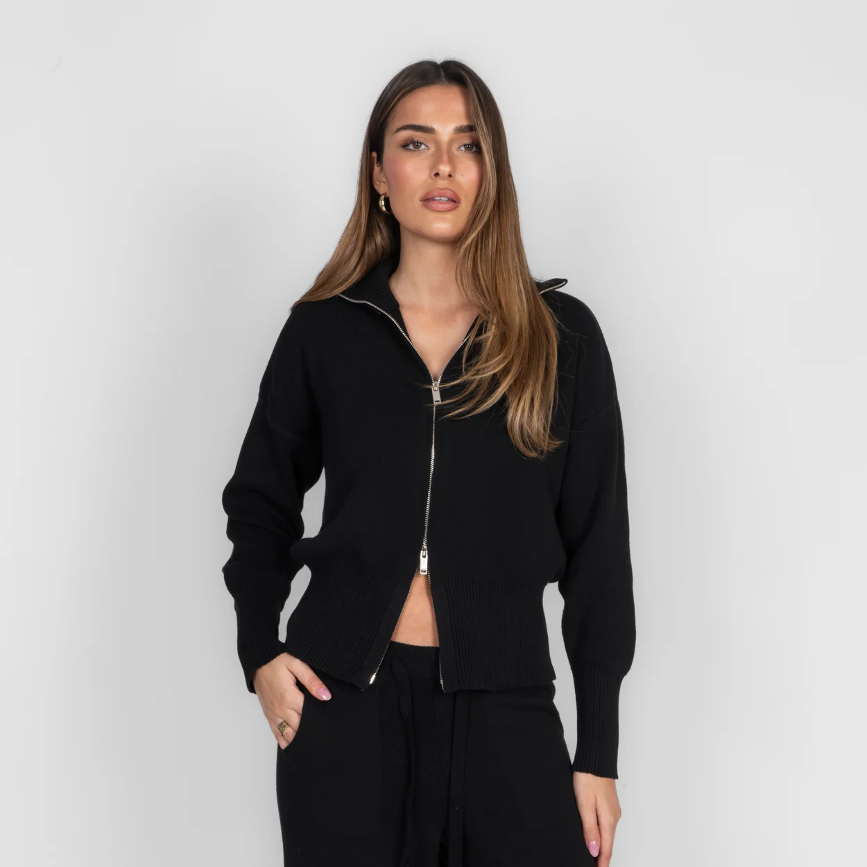 Everyday Lounge Zip Cardigan - Image 23