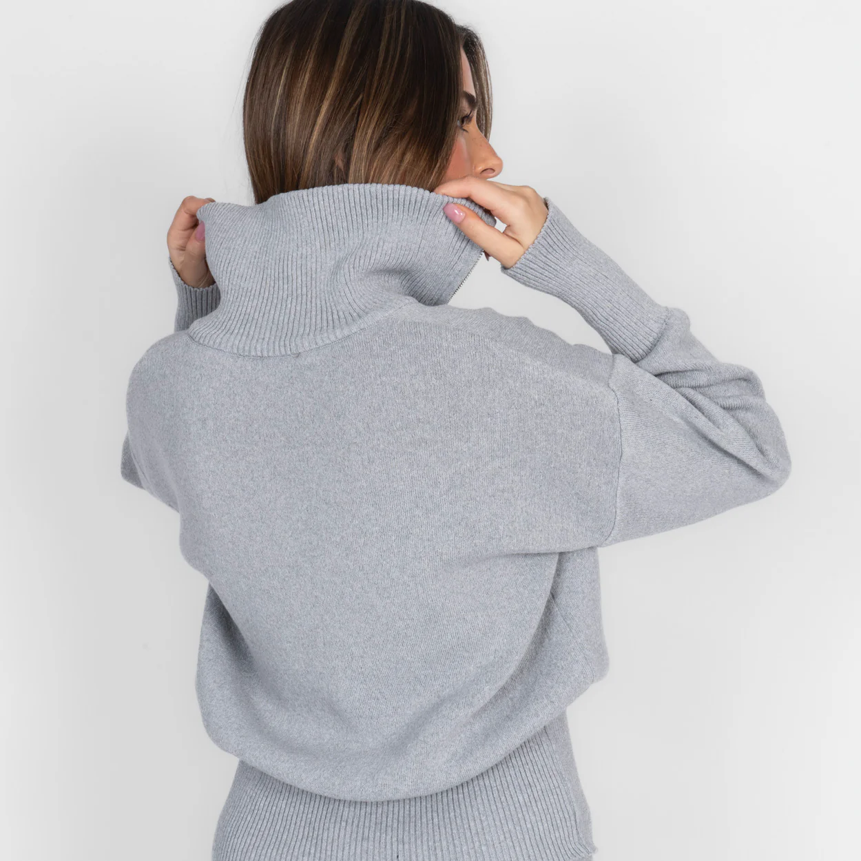 Everyday Lounge Zip Cardigan - Image 4