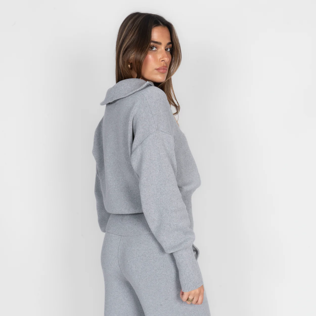 Everyday Lounge Zip Cardigan - Image 7