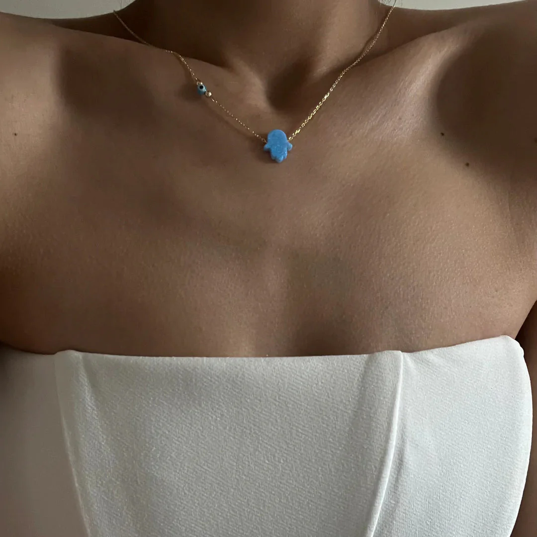 Fatimas Hand Nazar Chain - Image 2