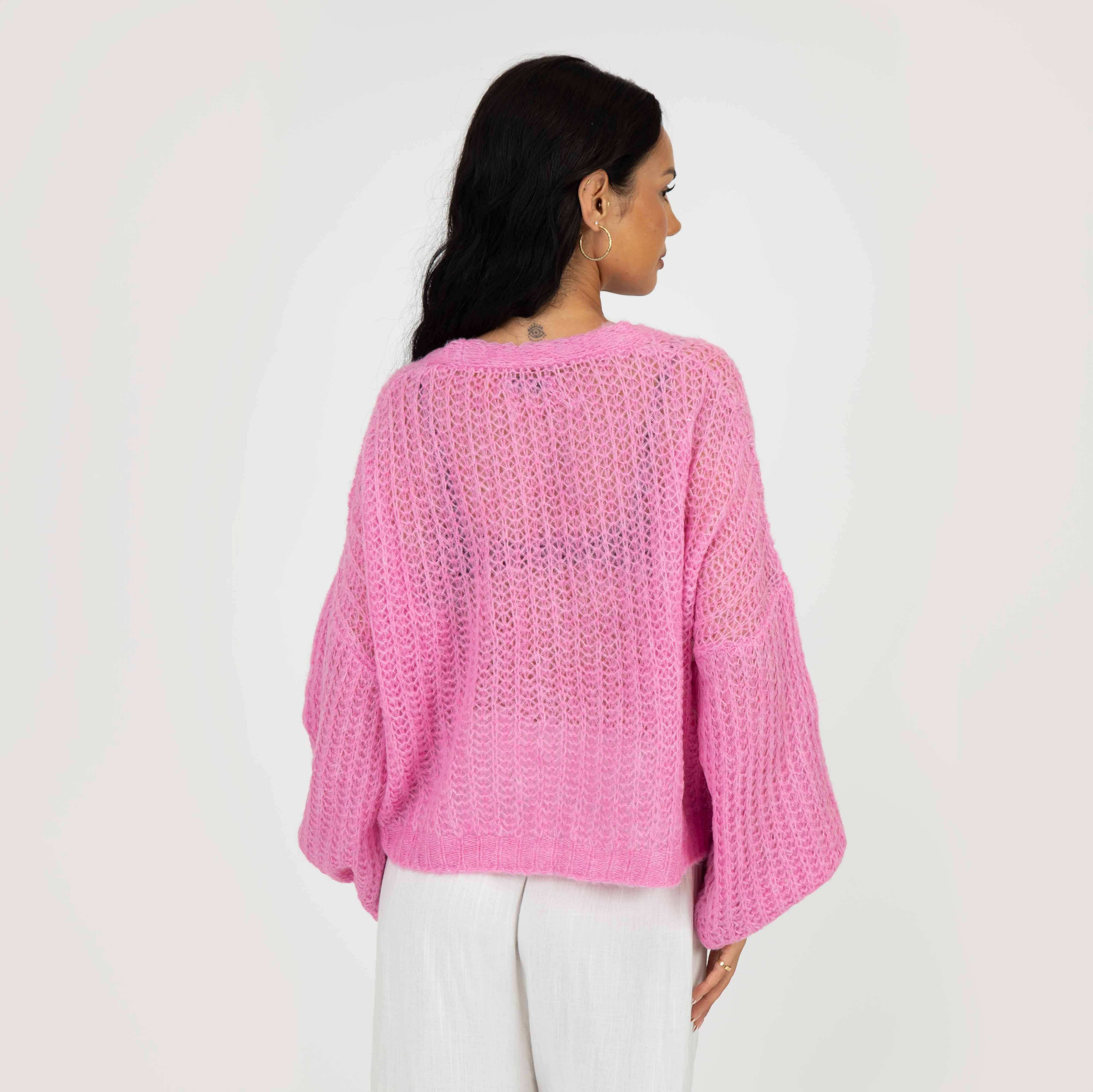 Feiner Lochstrick Cardigan - Image 28