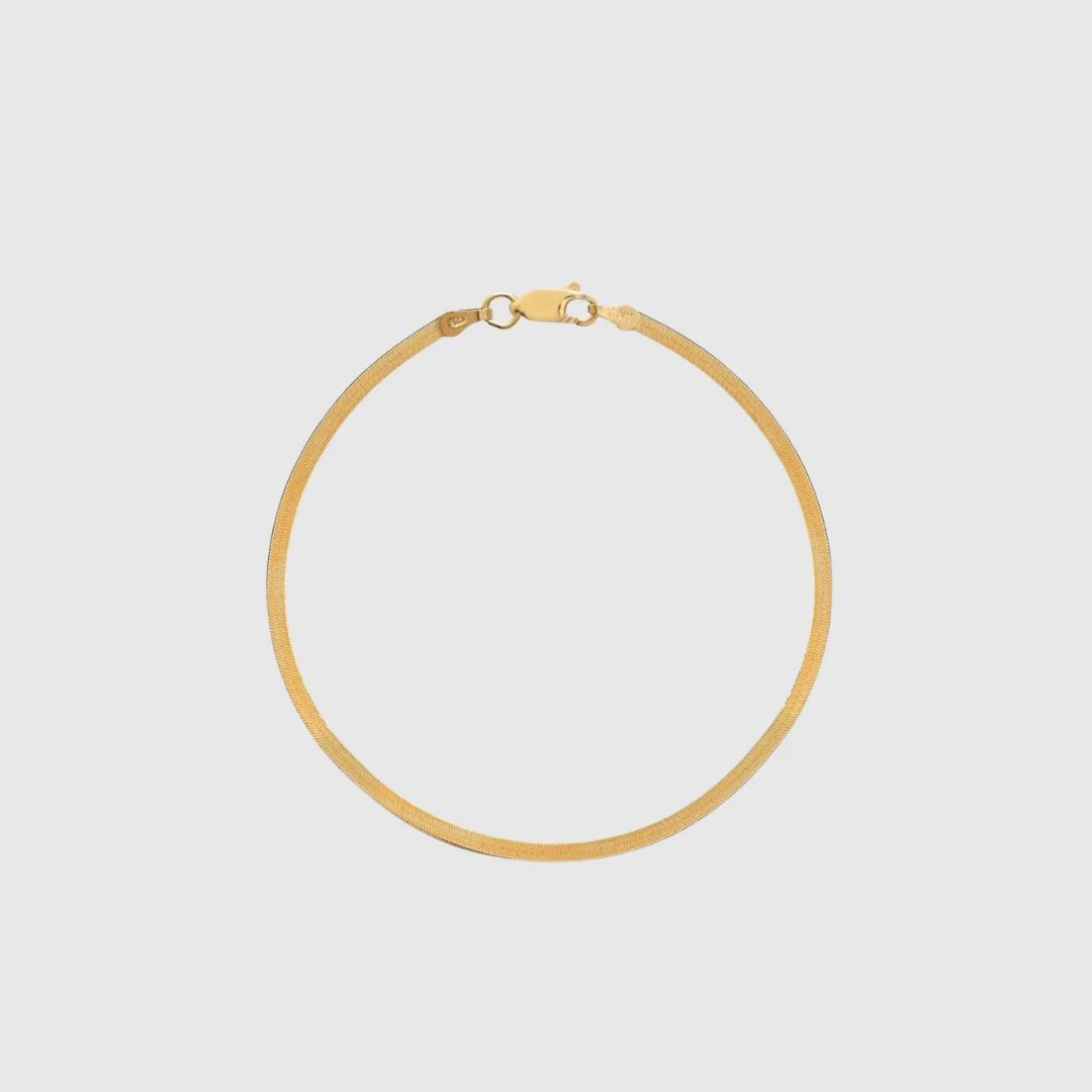 Flaches Schlangenarmband