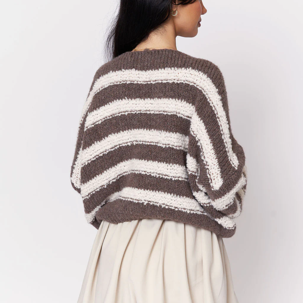 Fluffy Stripe Knit - Image 19