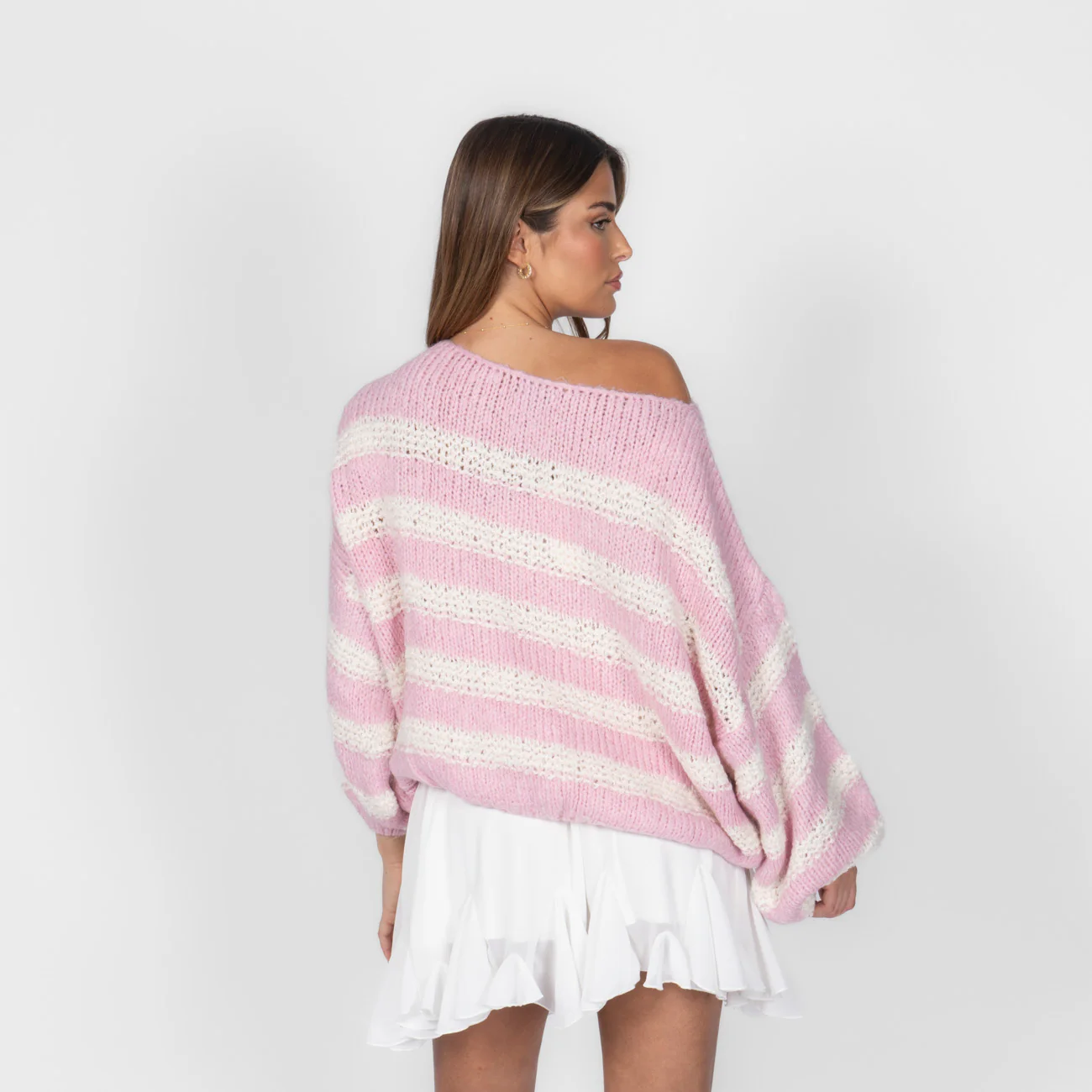Fluffy Stripe Knit - Image 6
