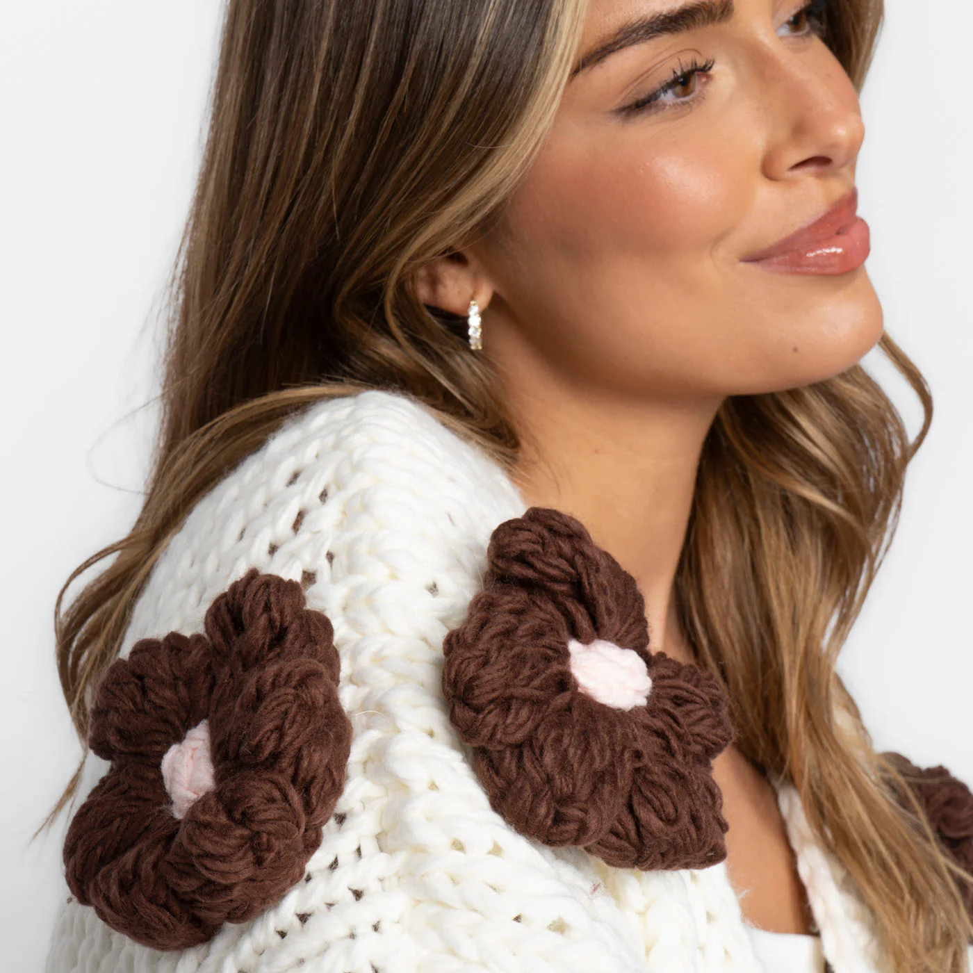 Handmade Flower Cardigan - Image 9