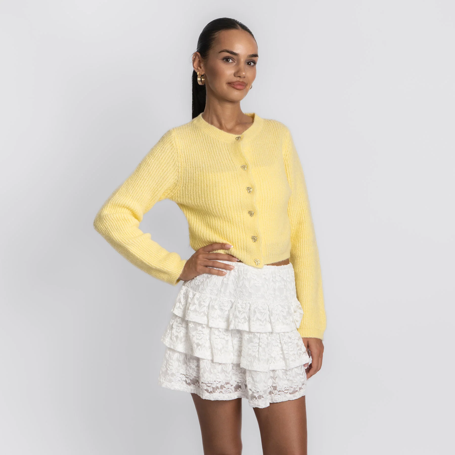 Heart Button Cardigan - Image 10