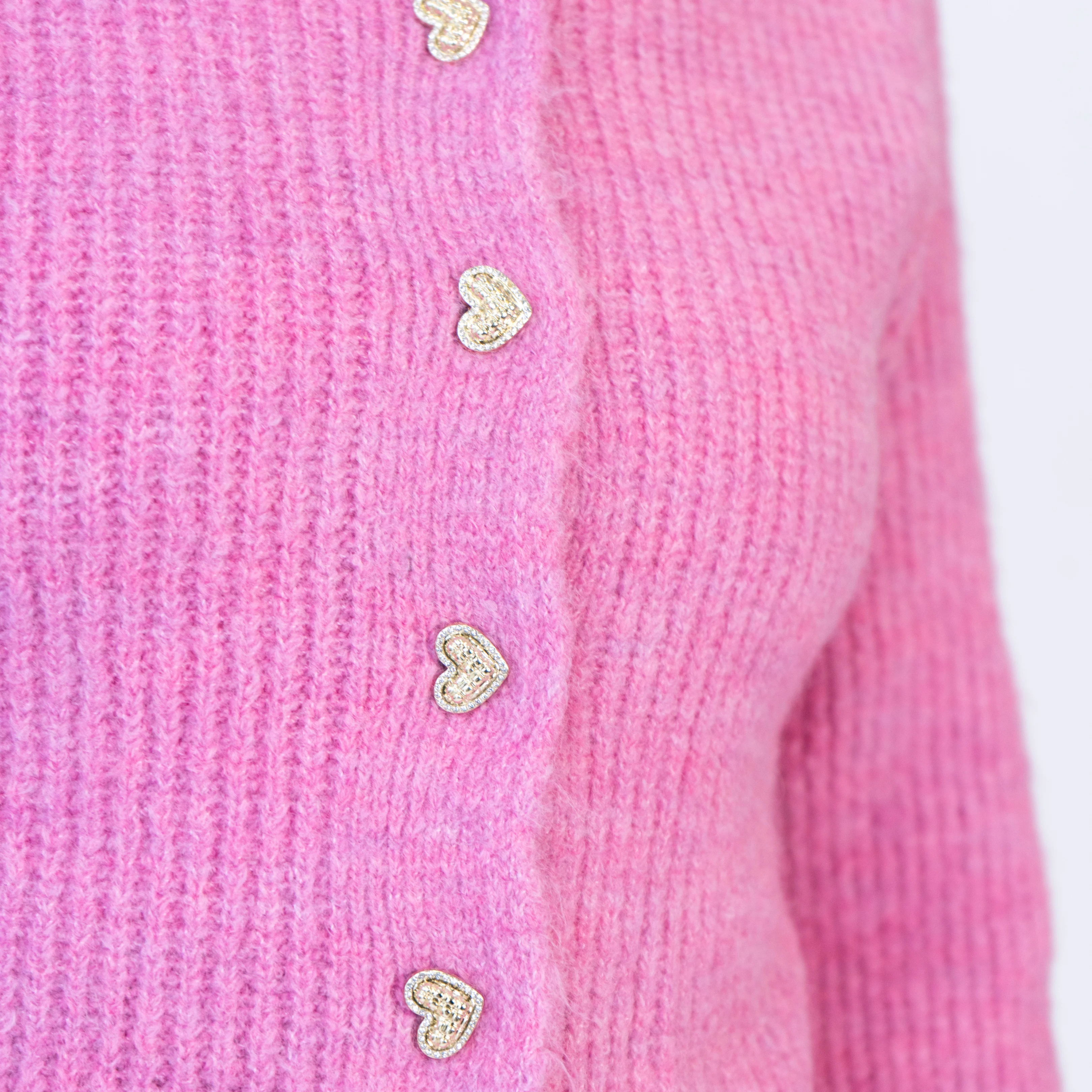 Heart Button Cardigan - Image 3