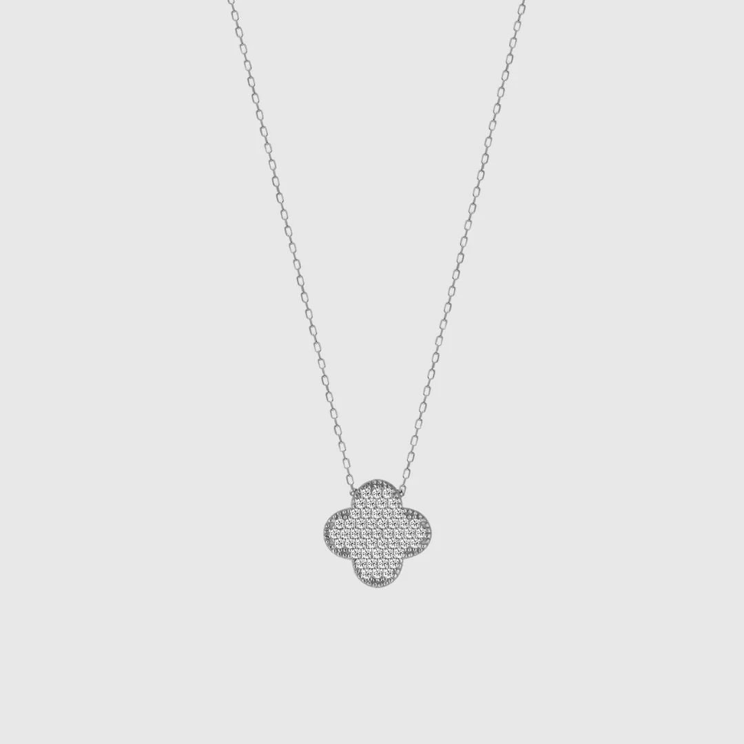 Kleeblatt Zirkonia Chain - Image 3