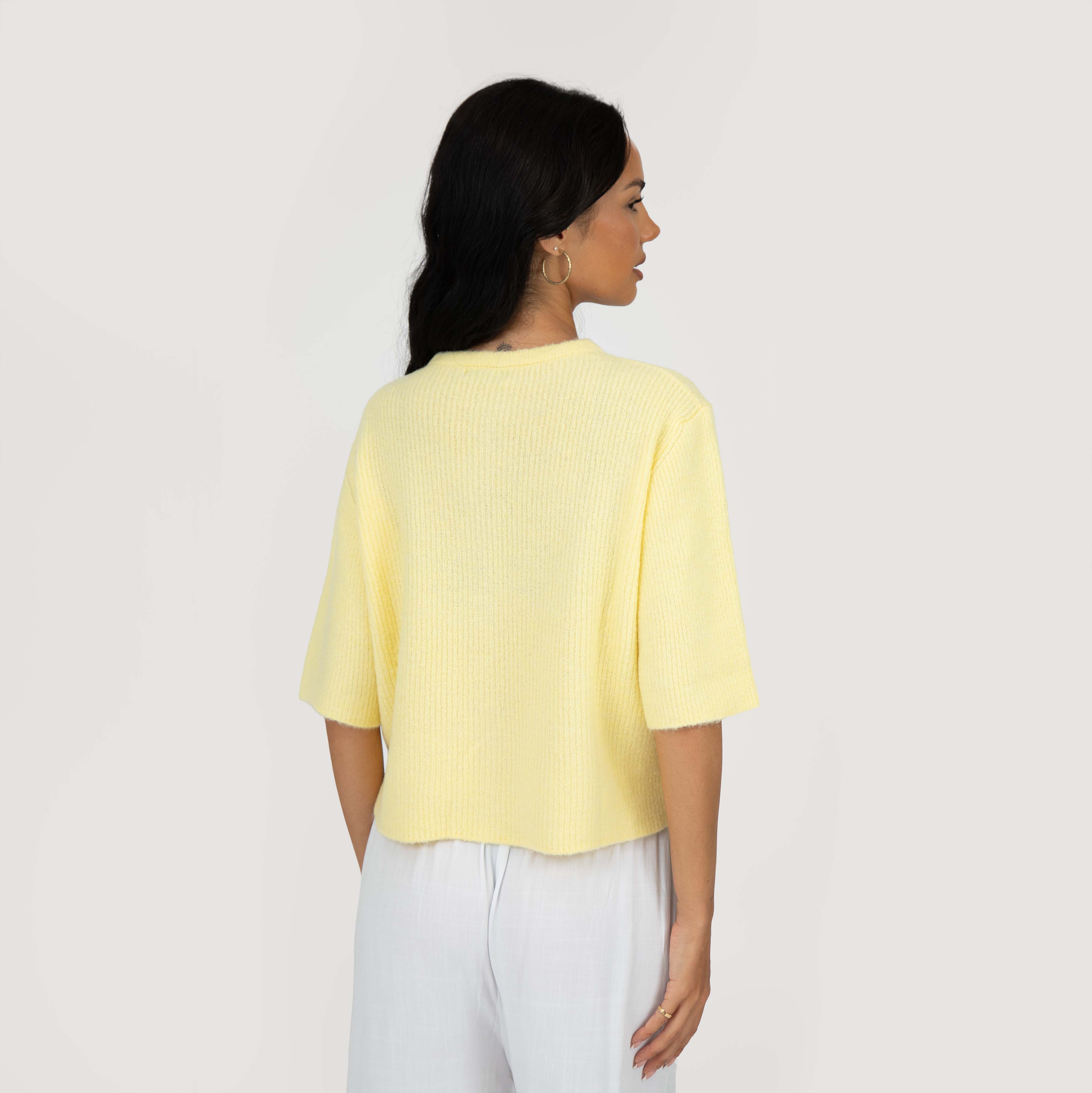 Kurzarm-Strickcardigan - Image 35
