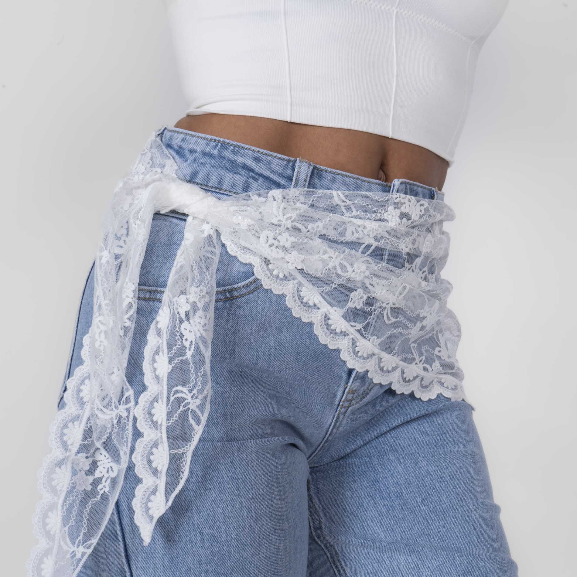 Lace Layering Scarf - Image 2